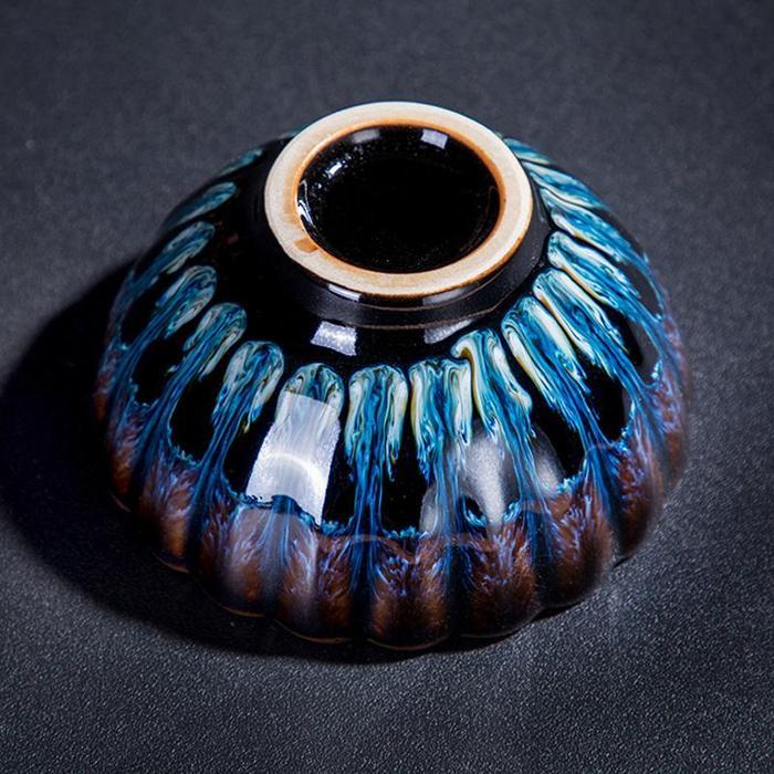 金孔雀天目茶碗