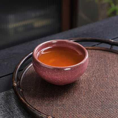 绯红天目茶碗
