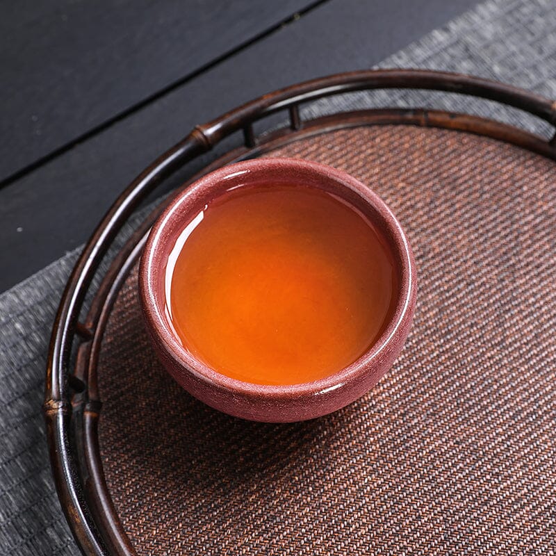 绯红天目茶碗