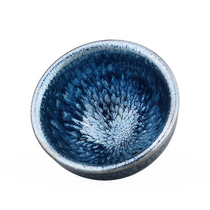 氷河天目茶碗