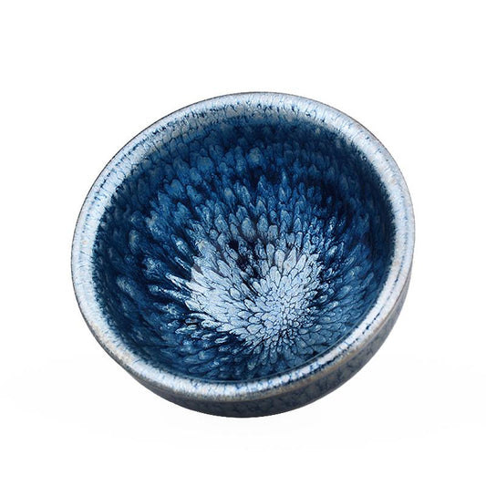 氷河天目茶碗