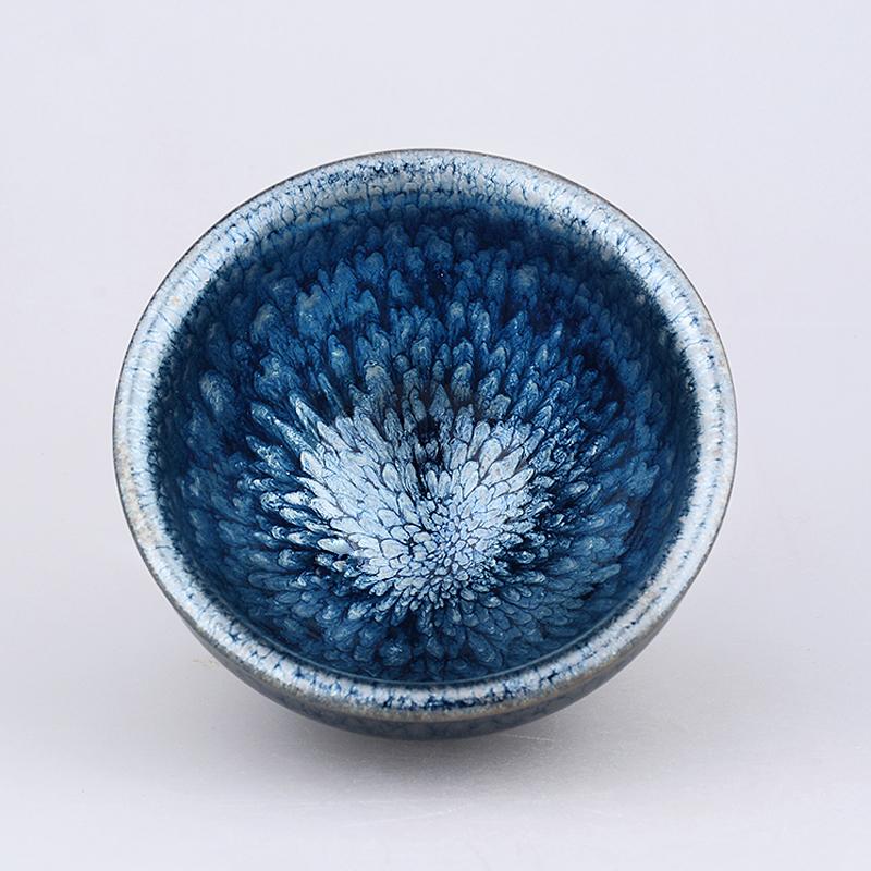 氷河天目茶碗