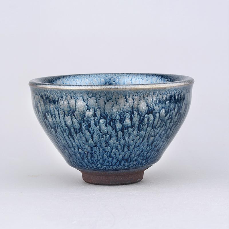 氷河天目茶碗