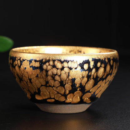 金色天目茶碗