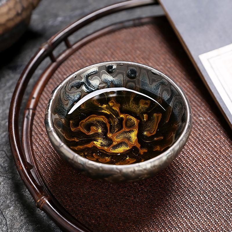 熔岩天目茶碗