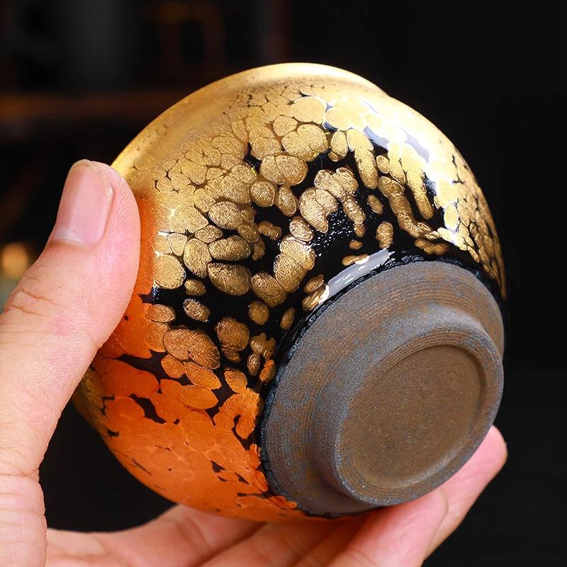 金色天目茶碗